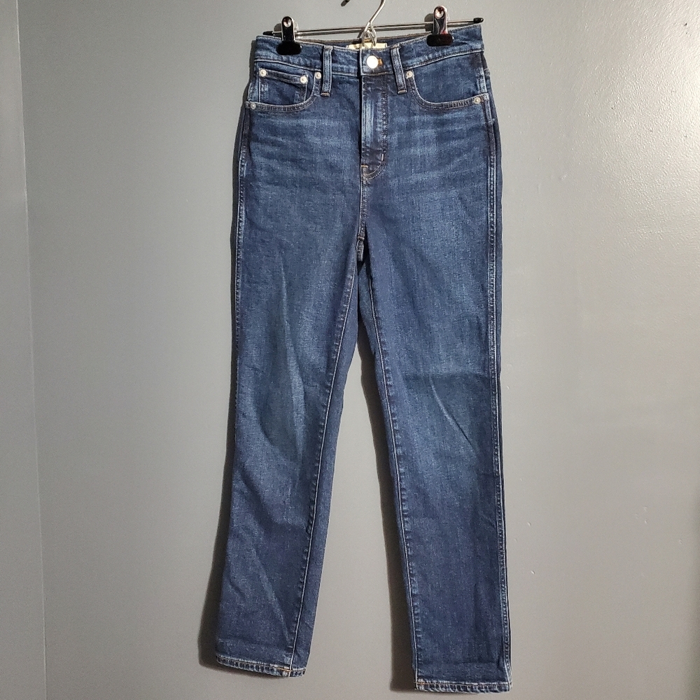 Madewell Womens Jeans Perfect Vintage Jean Taper High Waist Ankle Size 25 J Crew
